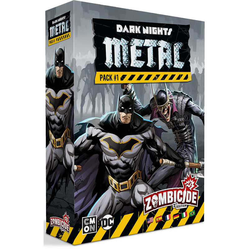  Paquete de metal de noche oscura de Zombicide 2.ª edición