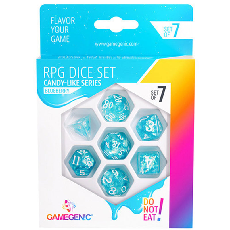  Gamegenic Candy-like Series Juego de dados RPG 7 piezas