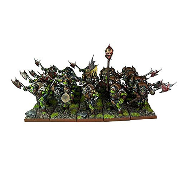 Kings of War Orc Greatax Regiment Miniature