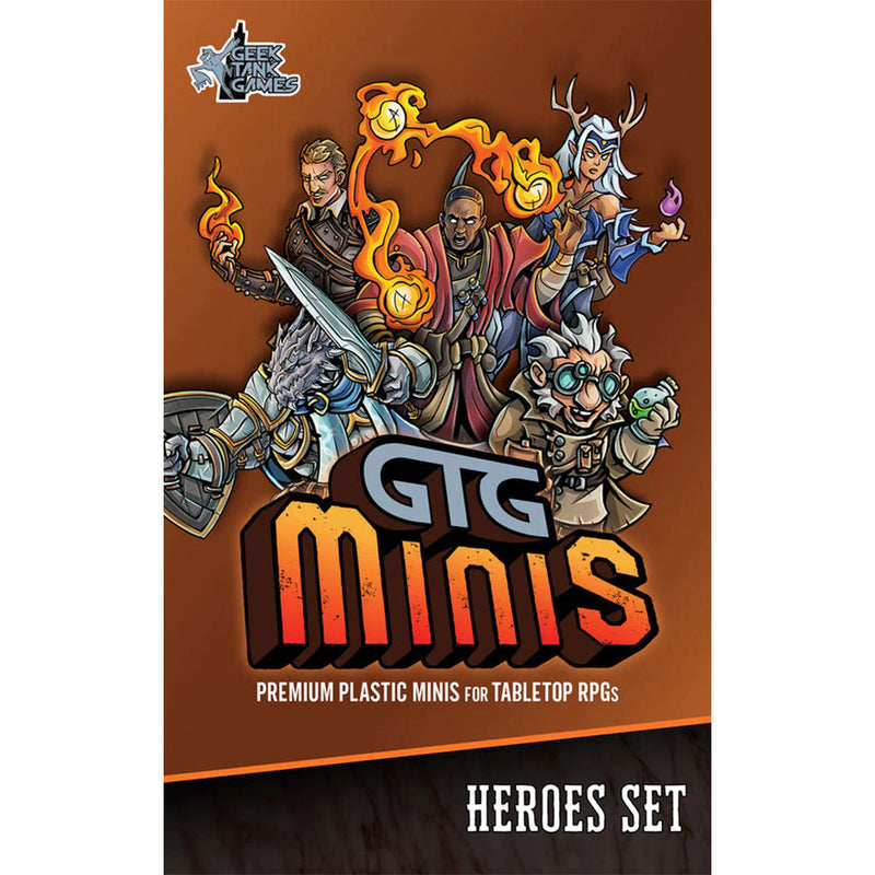  Conjunto de héroes GTG Minis