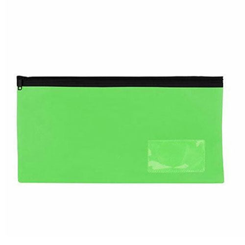 Celco Bright Pencil Case w/ 1 Zip (Lime Green)