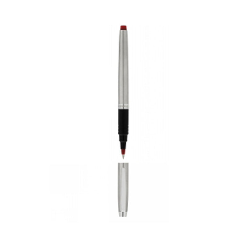 Artline Fine Fine Signature Rollerball Pen Barrel de plata