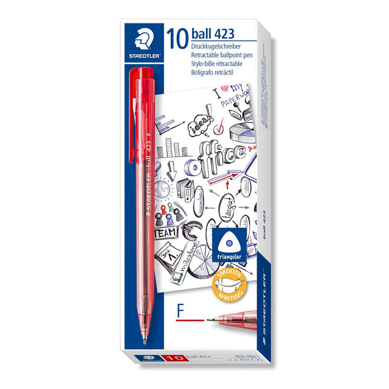 Staedtler 423 Fine Ballpoint Pen (Box di 10)