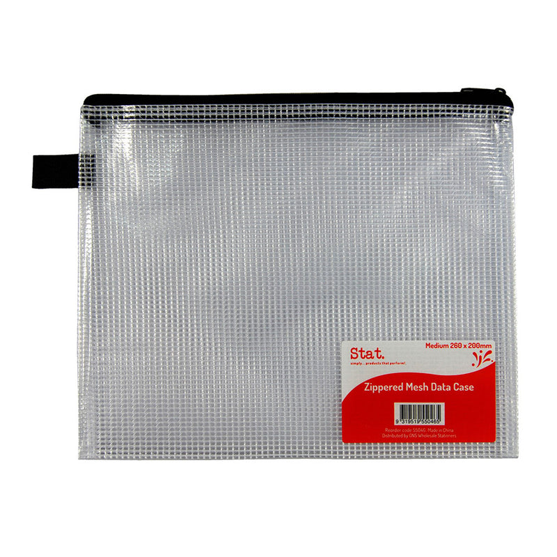 Stat Medium Zippered Mesh Data Handy Case (260x200mm)