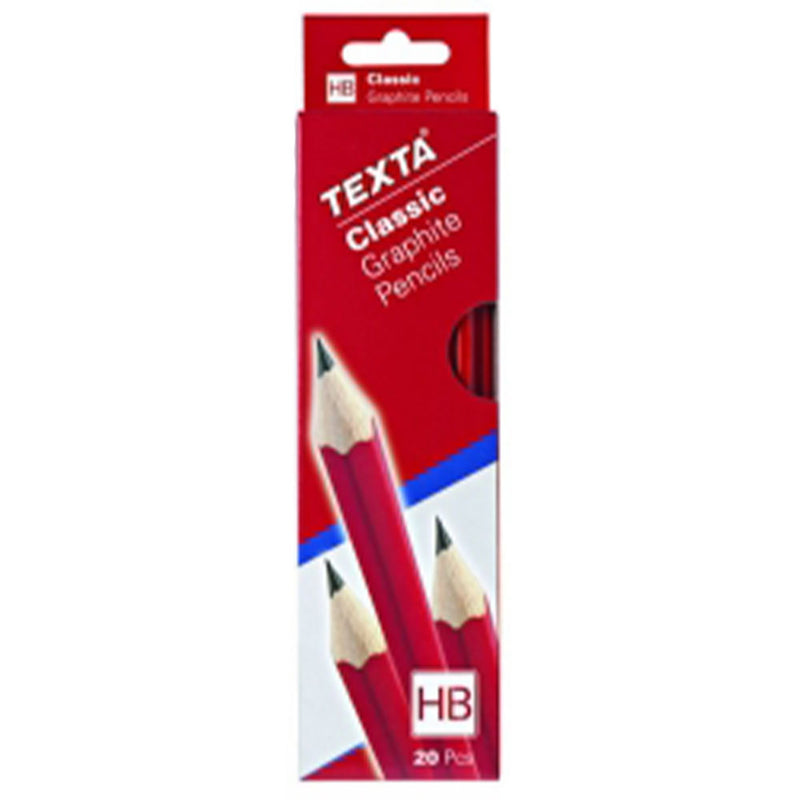 Texta Classic HB Lead Pencil (Box of 20)