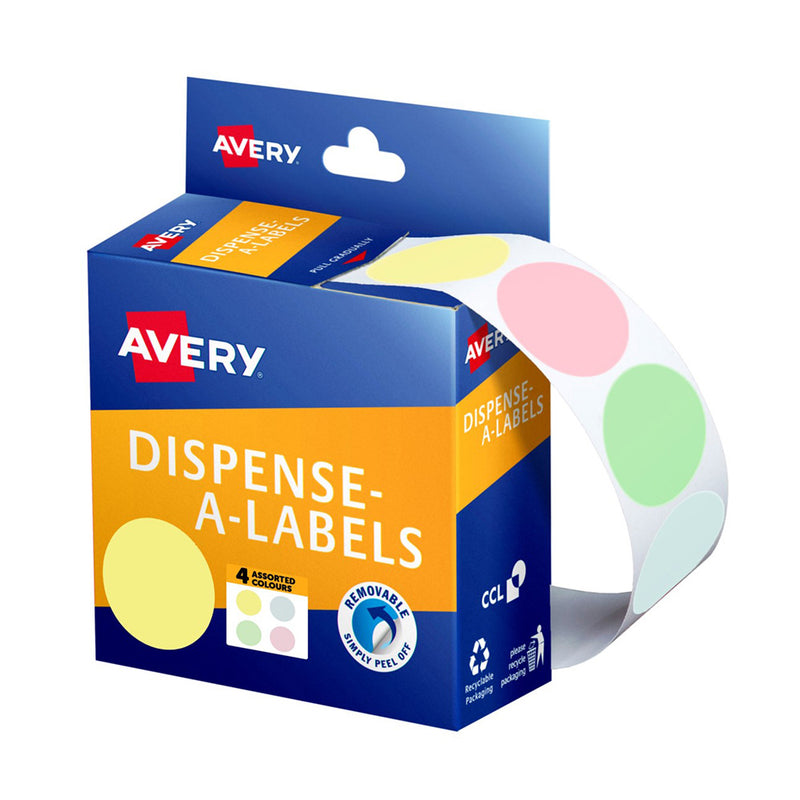 Avery Dispenser Dot Stickers