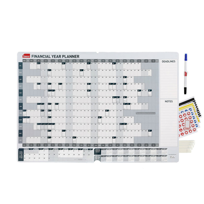 Sasco Financial Year 2024/25 Wall Planner