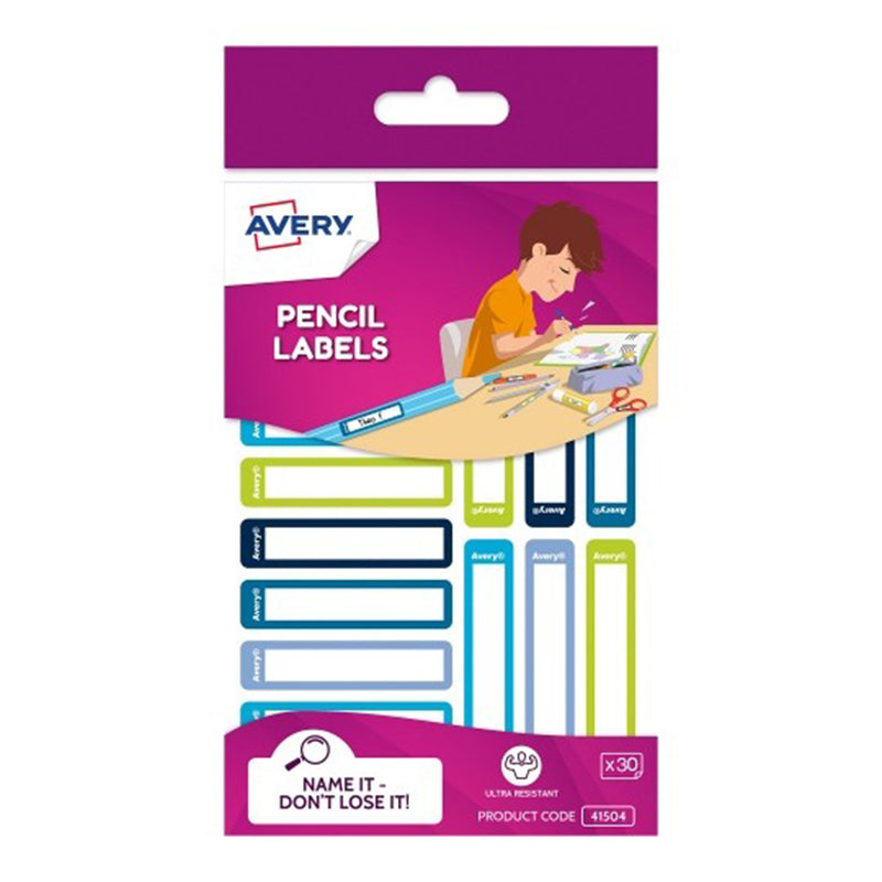 Etichetta a matita Avery Rectangle 30pcs