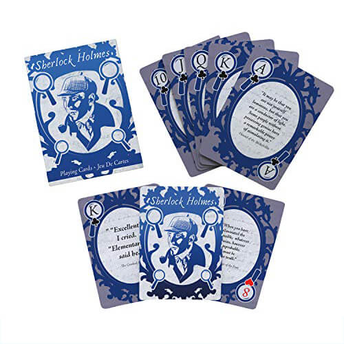 Cartes à jouer Sherlock Holmes