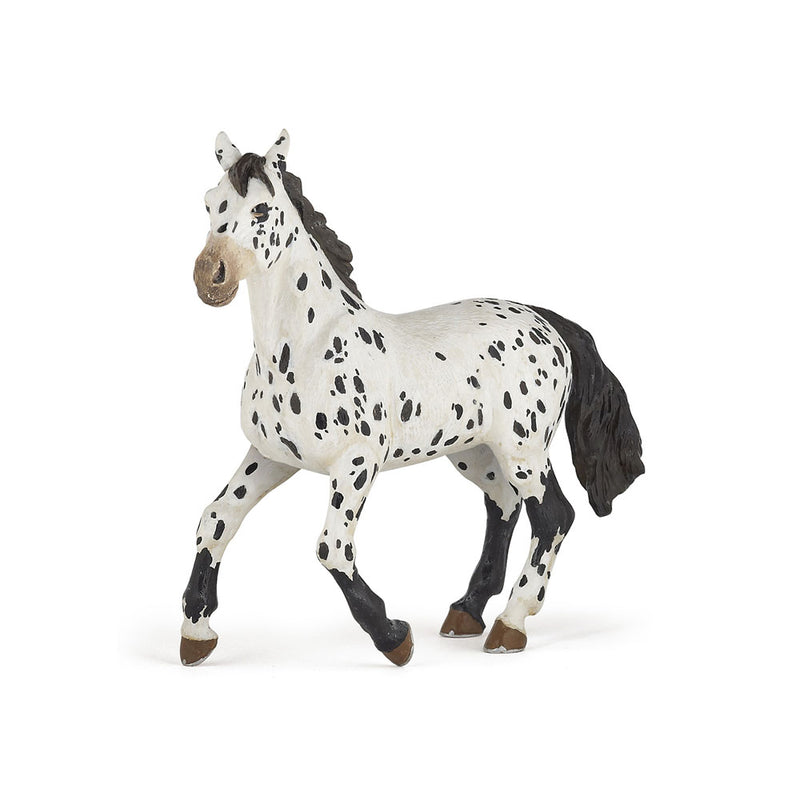 PAPO Black Appaloosa Figurina