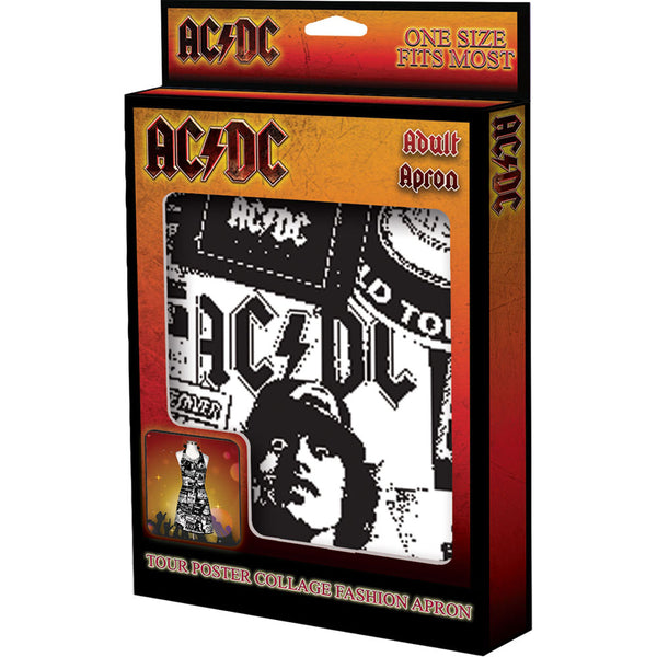 AC/DC Black & White Apron
