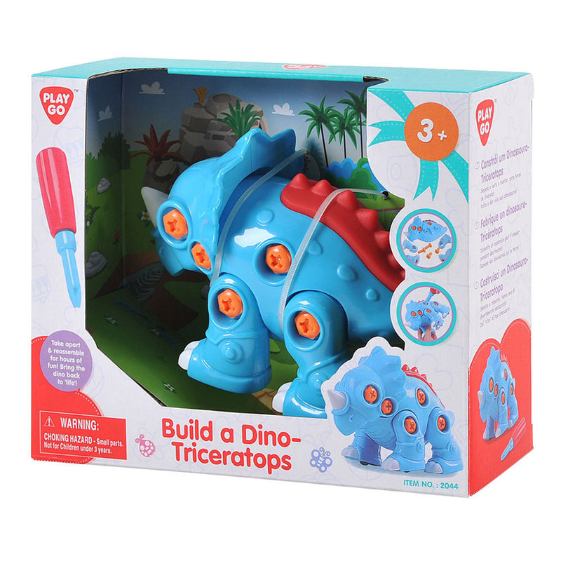  PlayGo construye un dinosaurio