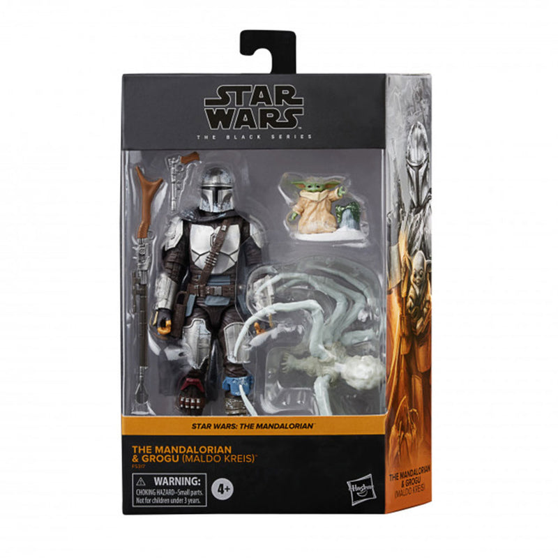  Figuras Star Wars TBS The Mandalorian y Grogu