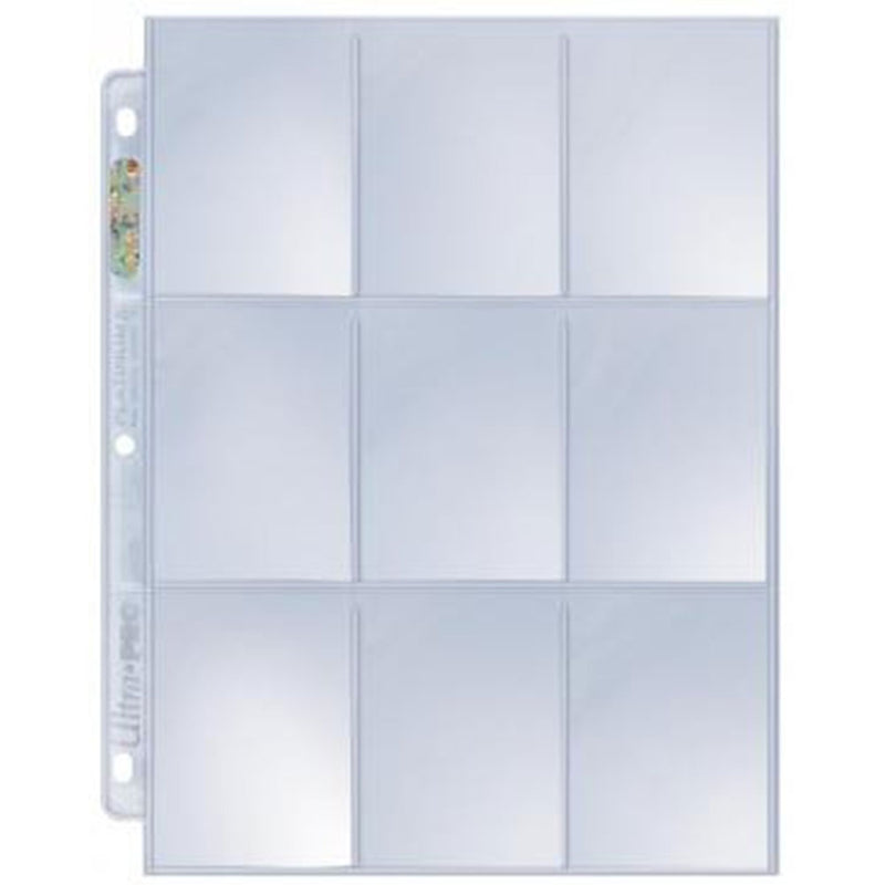 Page de platine de taille standard Ultra Pro 100 9-poche