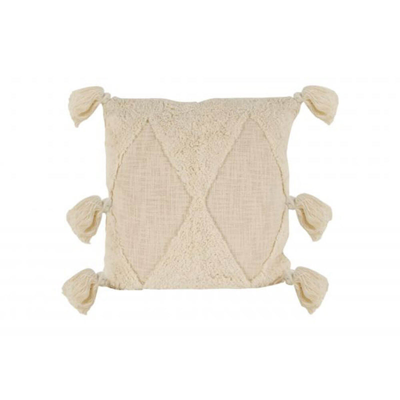 Ximena Tufted Cushion with Tassels (45x45cm)