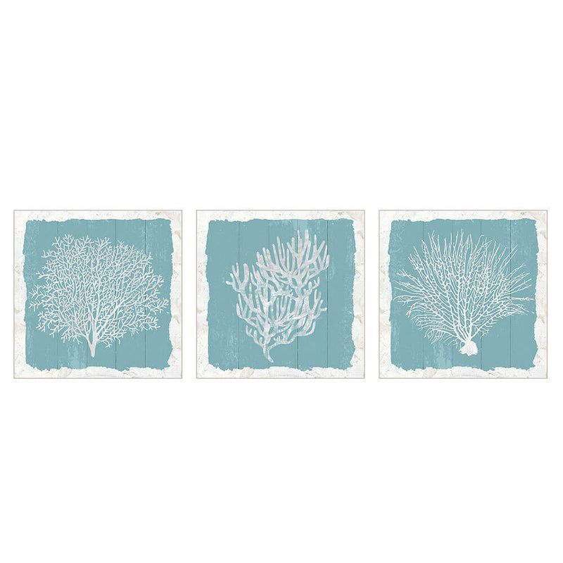 Lot de 3 impressions sur toile Hervey (60 x 60 x 3,5 cm)