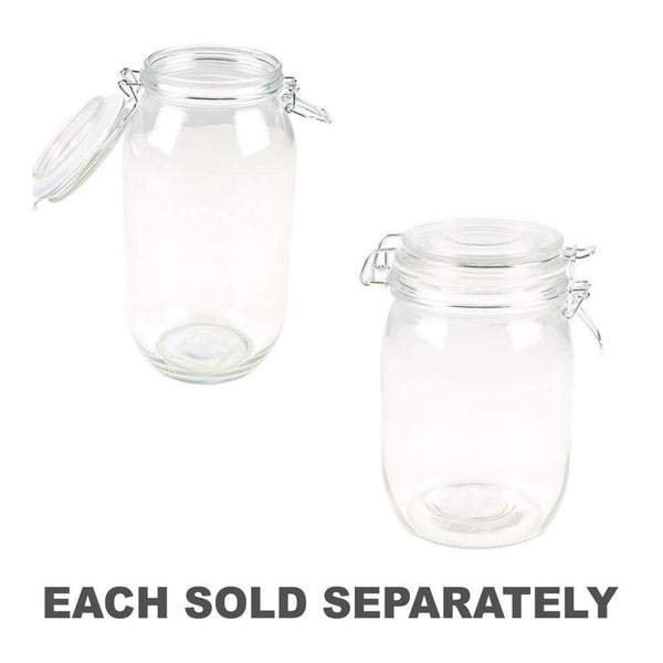 Clip Top Glass Jar