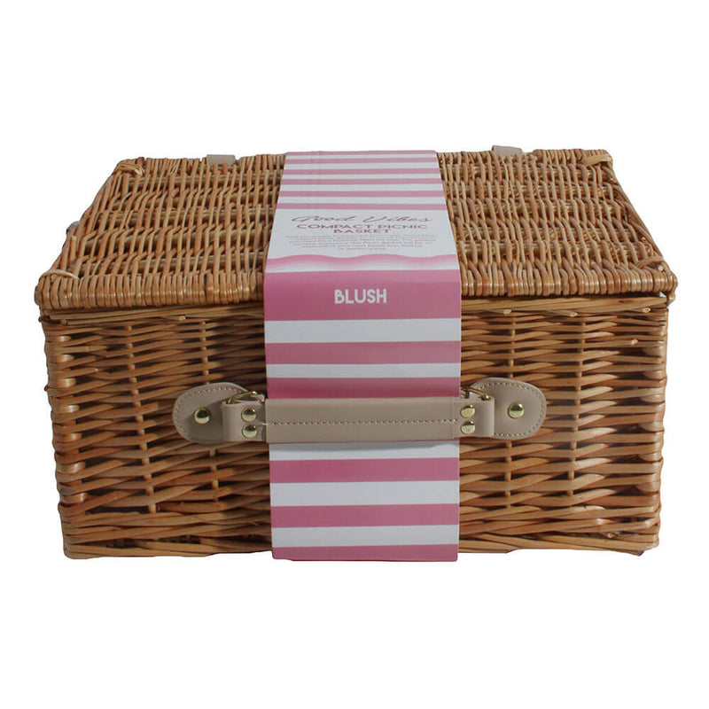  Cesta de picnic de sauce Hamptons (40x28x20cm)