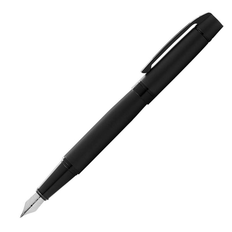 Stylo plume Sheaffer 300 avec bordure noire (noir mat)