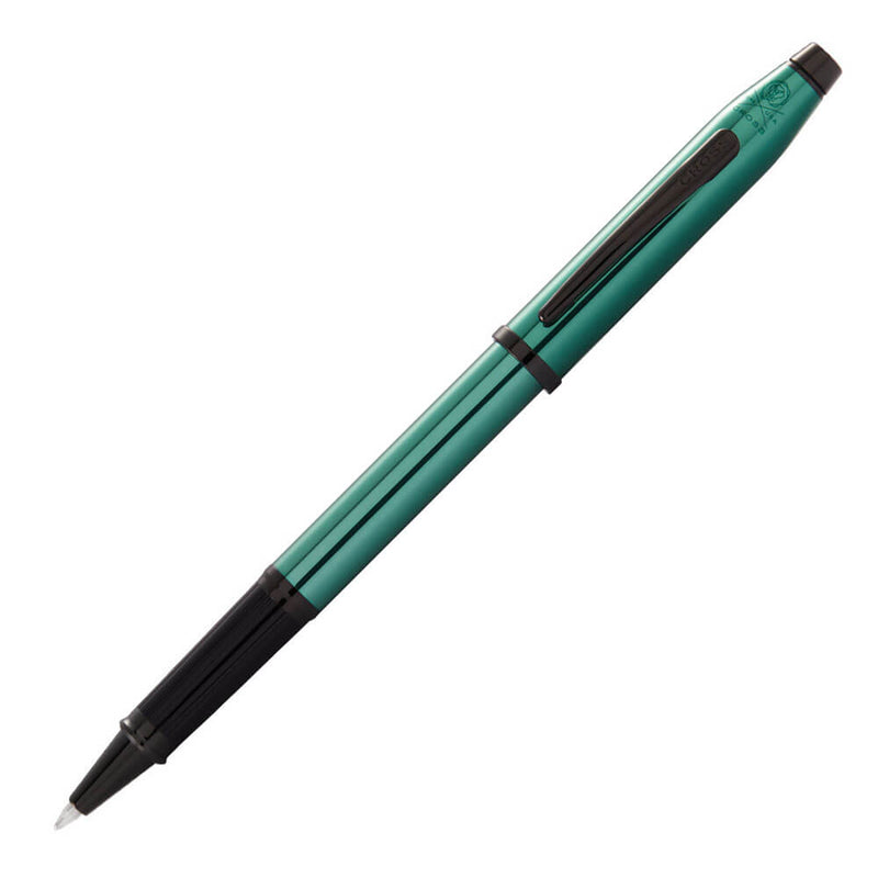 Century II Vert translucide avec stylo à garniture noire