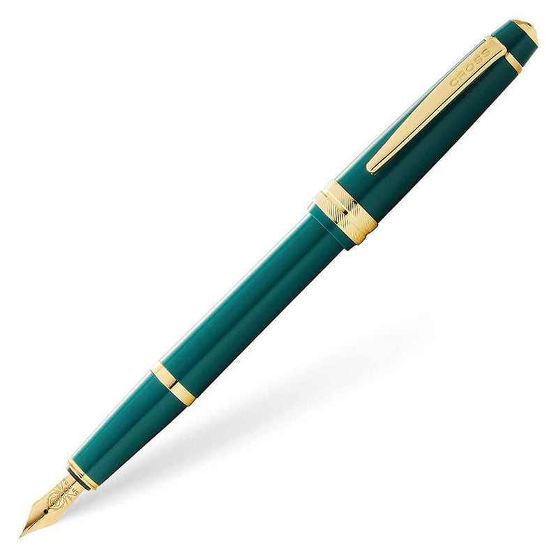  Pluma estilográfica Cross Bailey Light Gloss (verde/dorado)