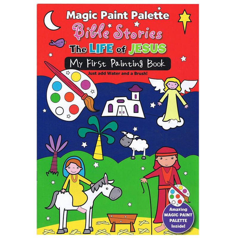 Histoires bibliques de la palette de peinture magique