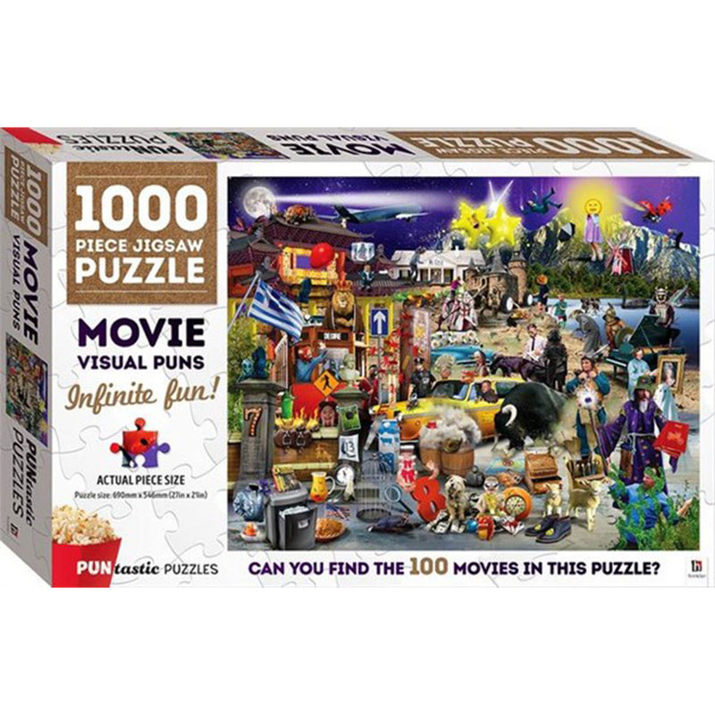 Puntastic Visual Puns puzzle puzzle 1000pcs