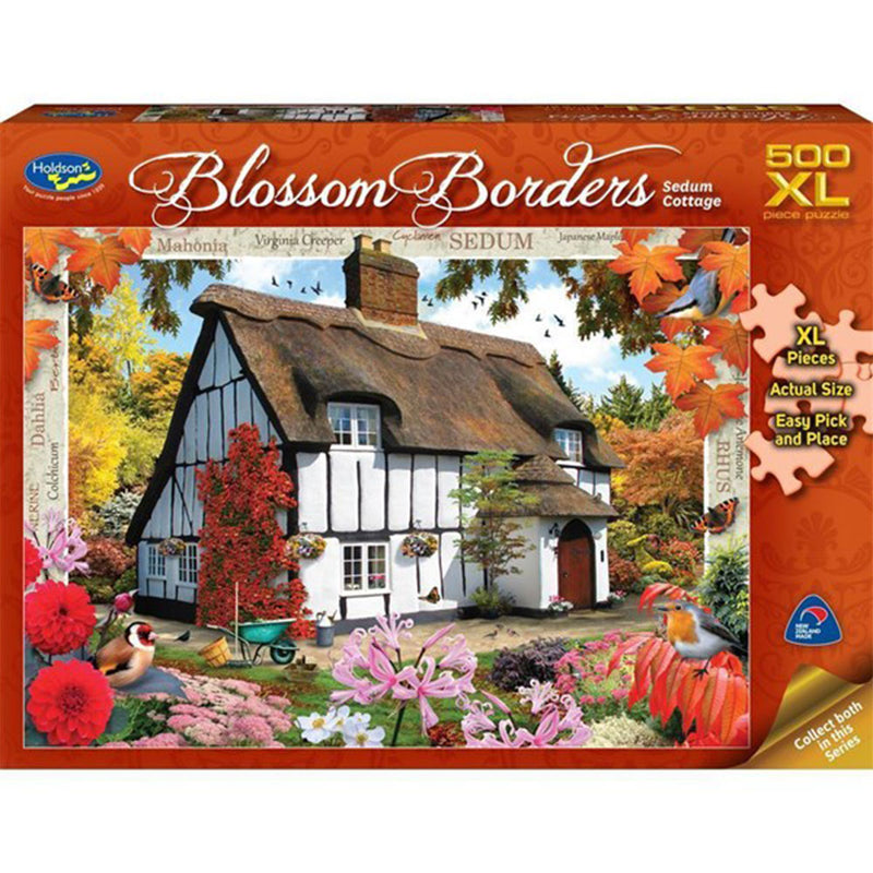  Holdson Puzzle Borde de Flores XL 500pzs