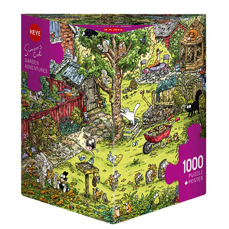 Heye triangolare puzzle puzzle 1000pcs