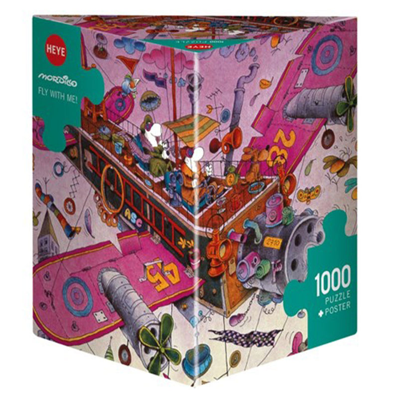 Heye triangolare puzzle puzzle 1000pcs