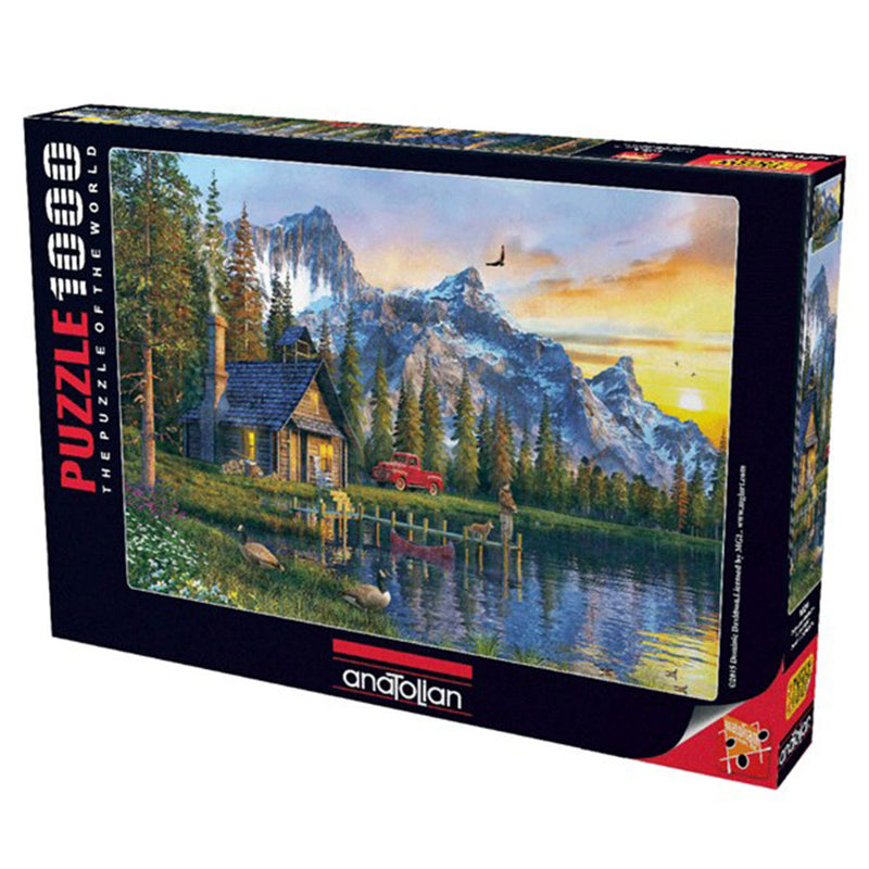 Anatolian Sunset Cabin Jigsaw Puzzle 1000pcs