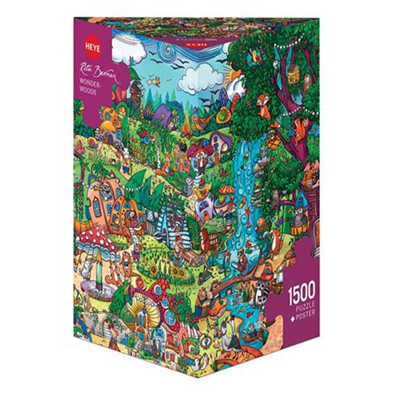 Heye Triangular Jigsaw Puzzle 1500pcs