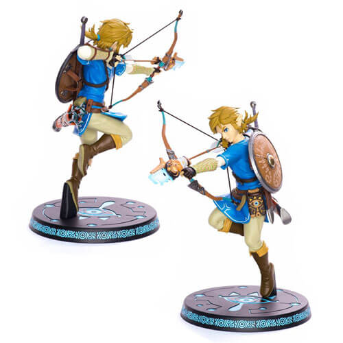 The Legend of Zelda Breath of the Wild 10" Link PVC Statue