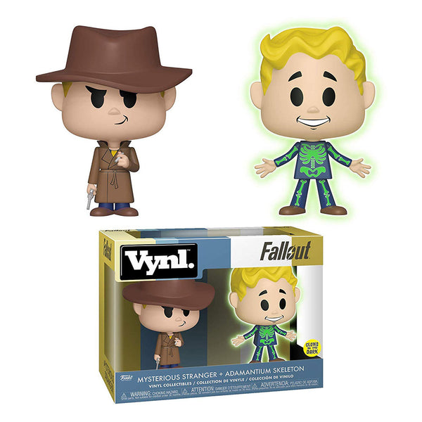 Fallout Mysterious Stranger & Adamantium Vynl.