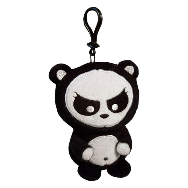 Angry Panda Clip-on Plush