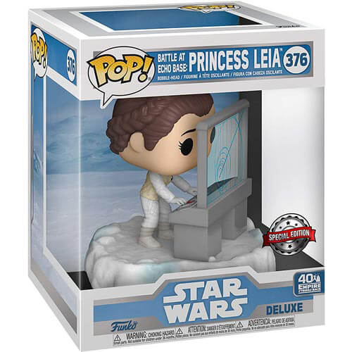 Star Wars Leia US Exclusive Pop! Deluxe Diorama