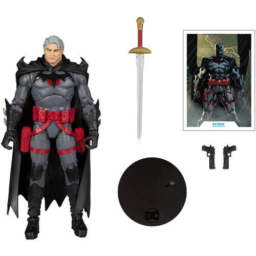 Batman Thomas Wayne Unmasked Flashpoint 7" Action Figure