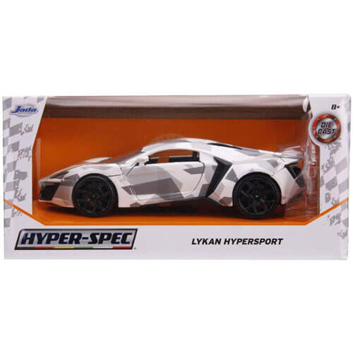 Lykan Hypersport White / Camo 1:24 Scale Diecast Vehicle