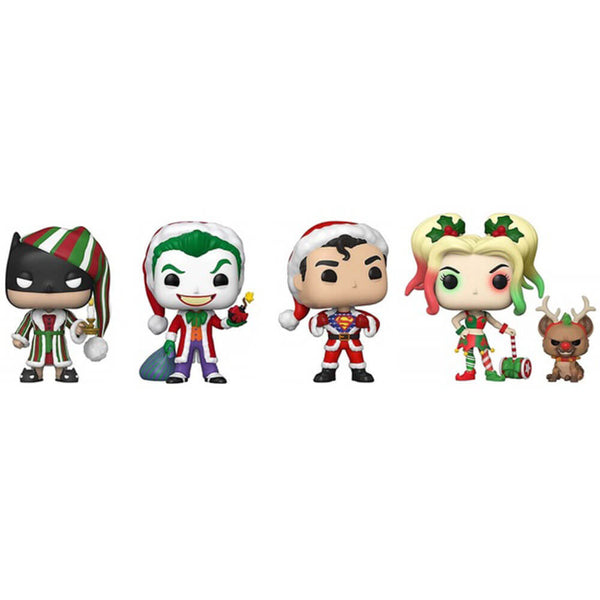 DC Comics Holiday US Exclusive Pop! Vinyl 4Pk