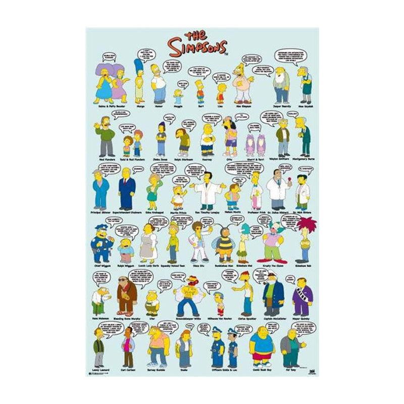  Los Simpson Póster