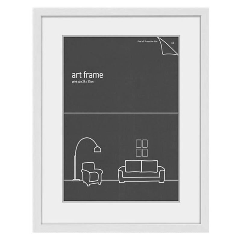 Frame murale decorativo con tappetino doppio (29x37 cm)