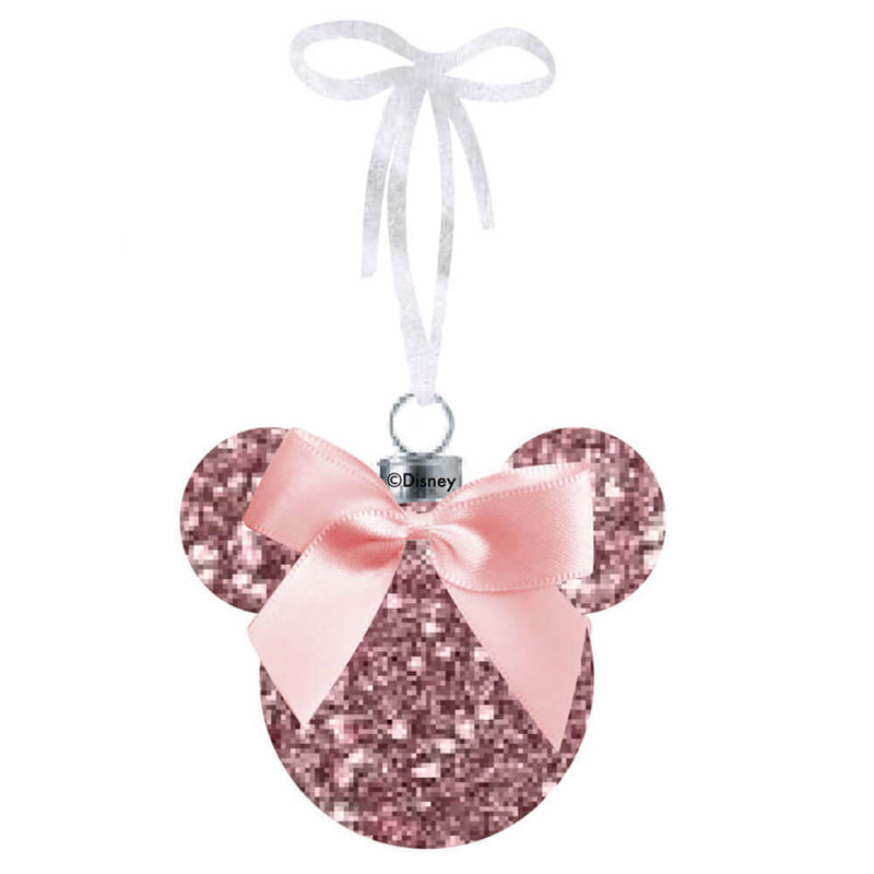 Disney Minnie Christmas Glitter Bauble (boxed)