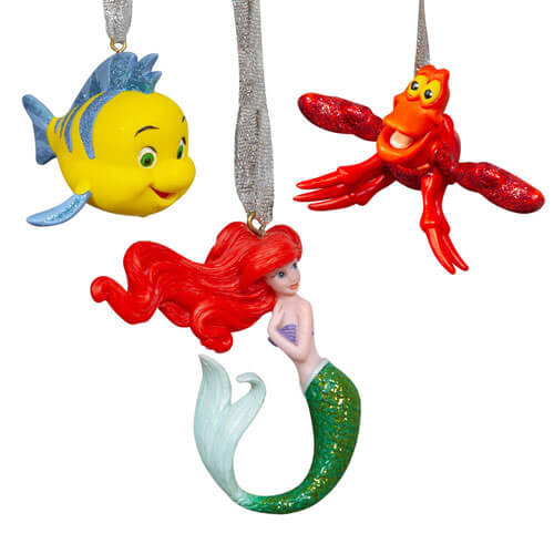 Disney Christmas Hanging Ornaments 3pcs