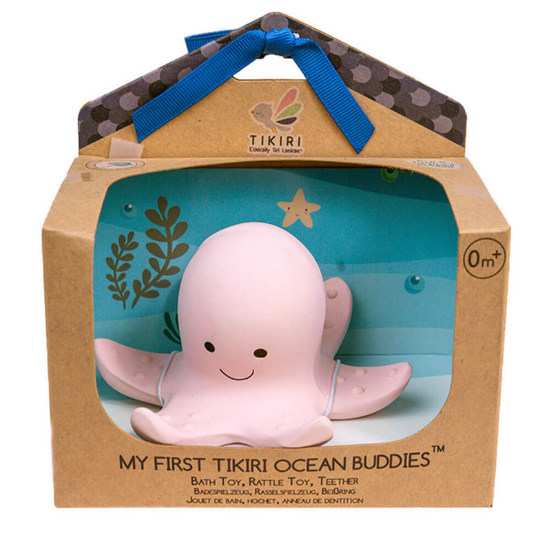  Juguete de baño y sonajero Ocean Buddy de goma (en caja)