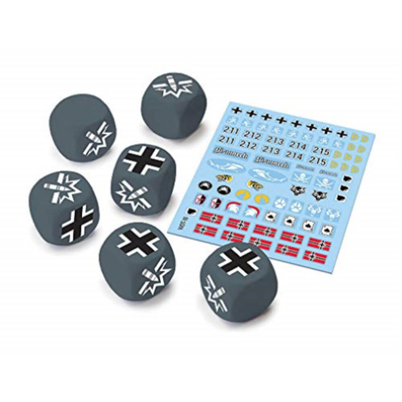 World of Tanks Minis Game Upgrade Pack Dice Set