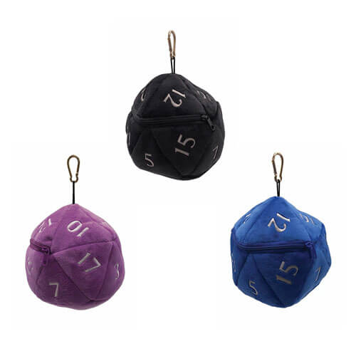 Dungeons & Dragons D20 Plush Dice Bag