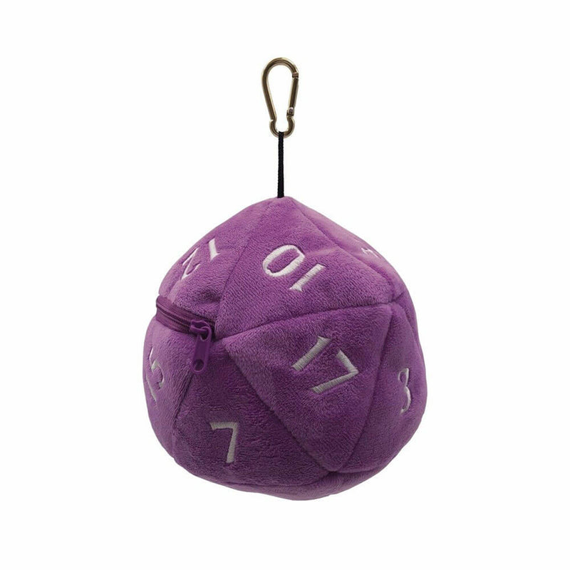 Sac à dés en peluche Dungeons &amp; Dragons D20