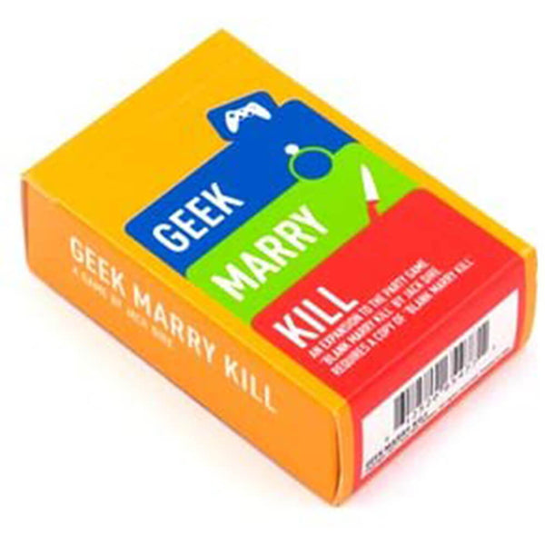 Blank Marry Kill Geek Edition Board Game