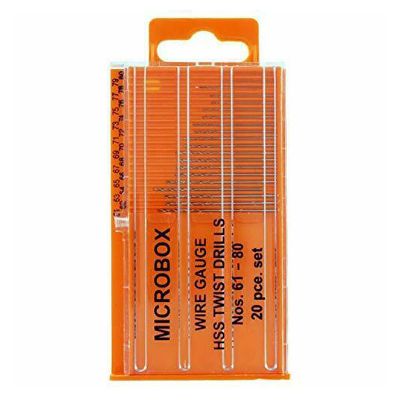  Vallejo Hobby Tools Juego de 20 taladros Microbox