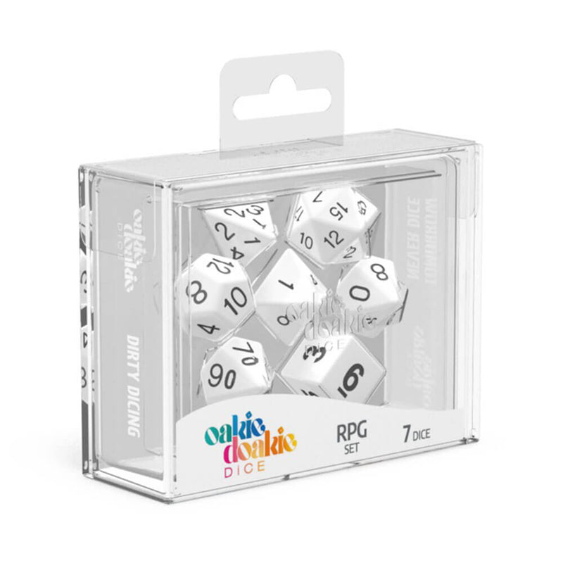  Oakie Doakie RPG Set Dados Sólidos 7uds